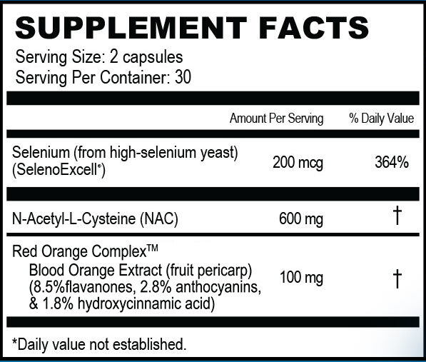 GRS Ultra Supplement facts