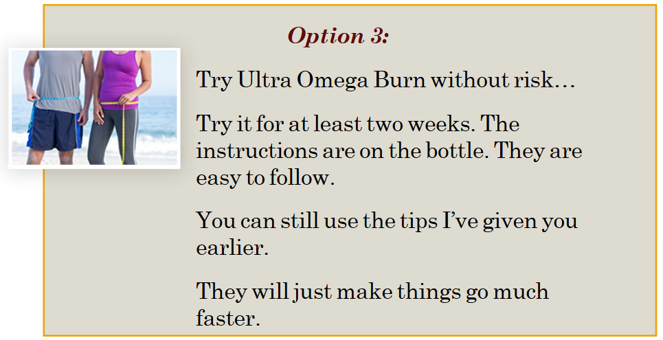 Ultra Omega Burn customer reviews